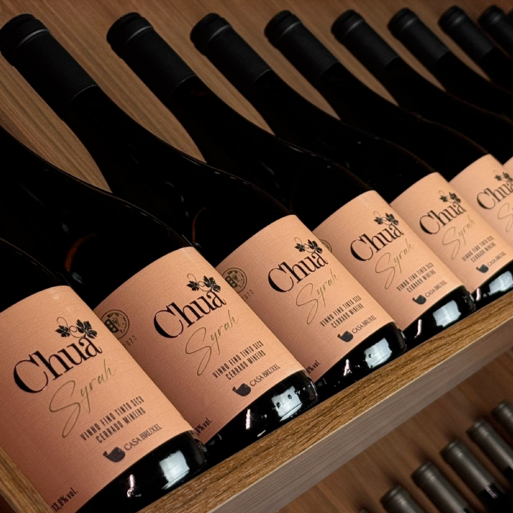 Vinho Fino Tinto Seco Syrah 2023 - Exclusividade Casa Bruxel