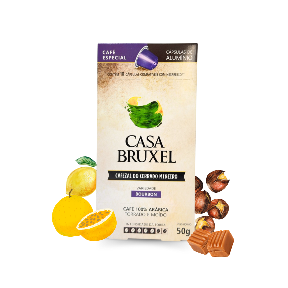 Cápsula Bourbon Amarelo â Tradição e Sabor do Cerrado | Casa Bruxel