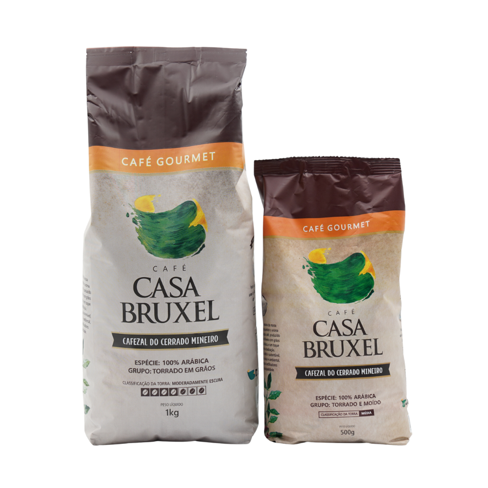 Café Gourmet 500g - Casa Bruxel | Sabor Superior e Qualidade